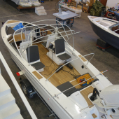 Alfa Bilklädsel - Candela Speed Boat - Båtinredning - Båtkapell